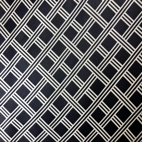 INC silk, lattice plaid skirt - Picture 2 of 9